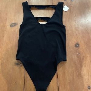 Seamless Deep-V Bodysuit By Anthropologie